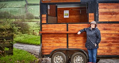 Flat Cap & Wellies with The Lamb Van