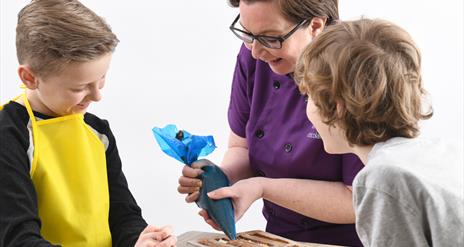 Make and Take Experience for Children with Chocolate Manor