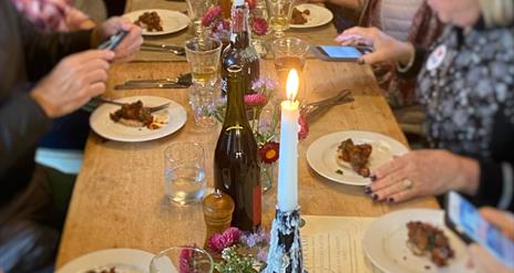 October Supper Club at Broughgammon Farm